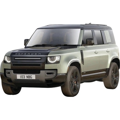 Bburago Land Rover Defender 110 zelená 1:43