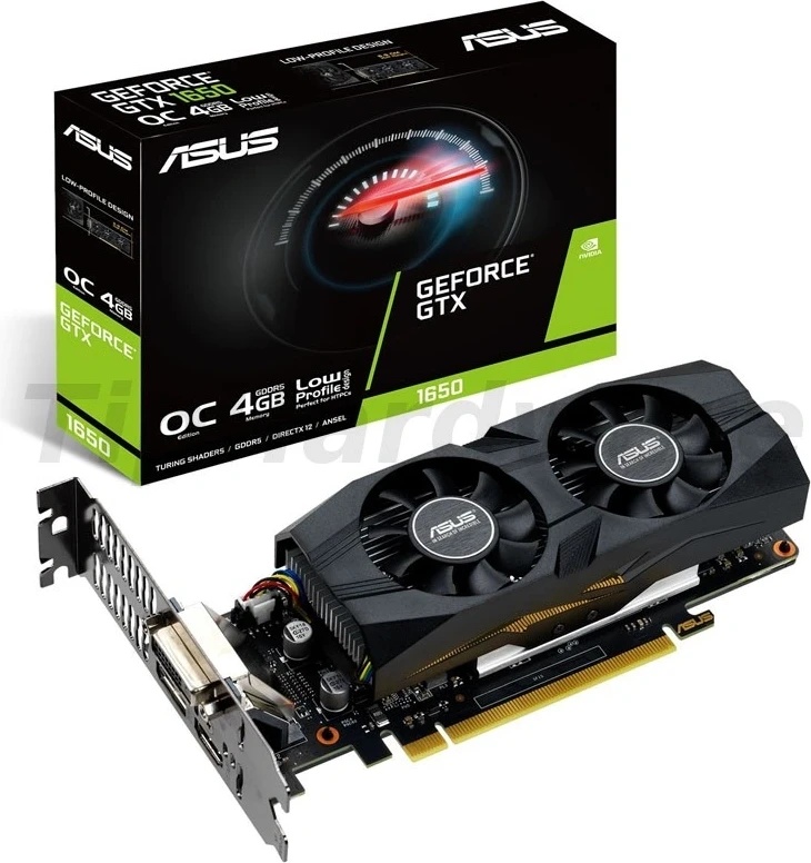Asus GTX1650-O4G-LP-BRK 90YV0D30-M0NA00 od 5 313 Kč - Heureka.cz