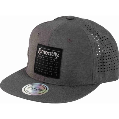 Meatfly Nylan Perfor Snapback šedá