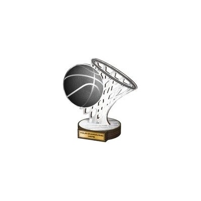 Poháry Bauer Dřevěná plaketa RWR114 Basketball