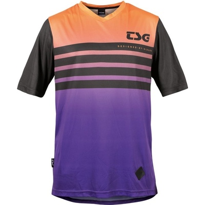 TSG WAFT JERSEY krátky rukáv Fialová-Oranžová