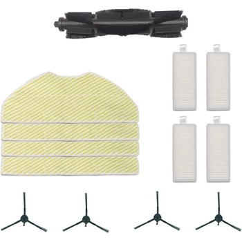 Комплект четки, филтри и моп Mobilly за Rowenta S75S и S75S+, 13 бр (rowenta s75s, 13 pcs)