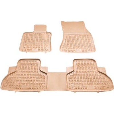 Rezaw-Plast Гумени стелки за bmw x5 f15 (2013-2018) / bmw x6 f16 (2014-2019) - тип леген бежови