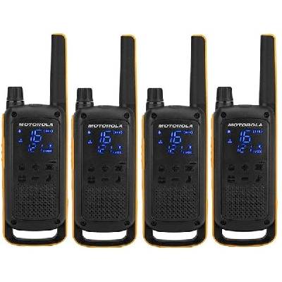 Motorola TLKR T82 Extreme, Quadpack, žltá/čierna