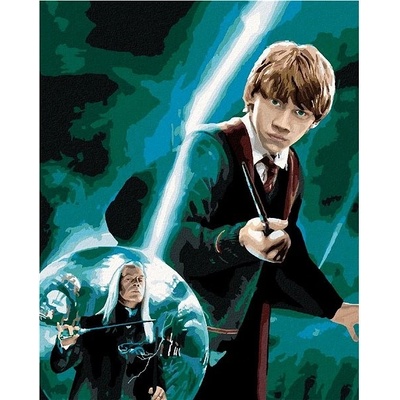 zuty Zuty - Malování Podle Čísel - Plakát Harry Potter A Fénixův Řád - Ron, 40X50 Cm, Plátno+Rám