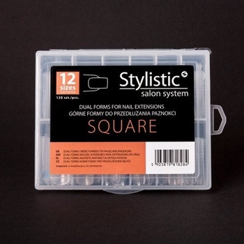 Claresa Stylistic Square dual formy na predlžovanie nechtov 120ks