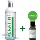 Clinical Keratin hloubková regenerační vlasová kúra 100 ml + arganový olej 20 ml dárková sada