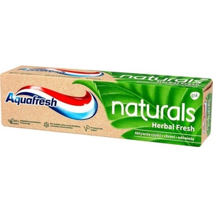 AQUAFRESH Паста за зъби Aquafresh Naturals Herbal fresh 75ml (AQHERFR)