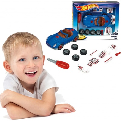 Hot Wheels Tuningová súprava modrá