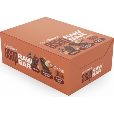 GymBeam Raw Bar 20 x 45 g