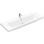 Villeroy & Boch Subway 3.0 - Умивалник 130x47 см, с преливник, отвор за смесител, CeramicPlus, Stone White 4A70D5RW (4A70D5RW)