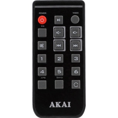 Diaľkový ovládač AKAI CA-2DIN7135S