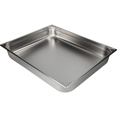 Nerezová vaňa na malé nádoby typ GN 2/1-100, objem 28,9 l
