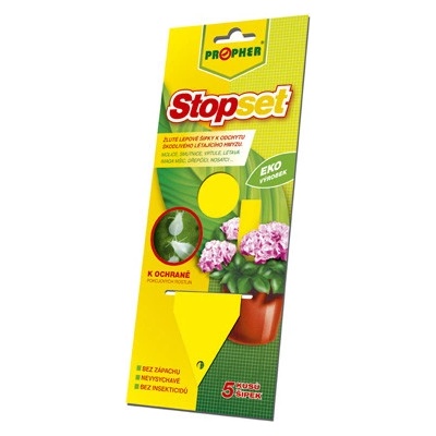STOPSET žlté lepové šípky PROPHER – 5 ks