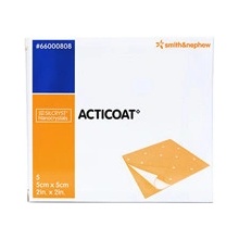 SMITH and NEPHEW Acticoat 5 cm x 5 cm