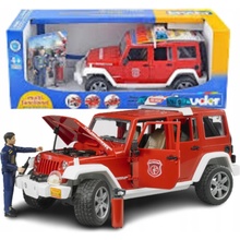 Bruder 2528 Jeep Wrangler Požiarnici s figúrkou