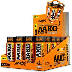 Amix Nutrition AAKG Shot Box / 20 x 60 мл - Лайм / 1 кг