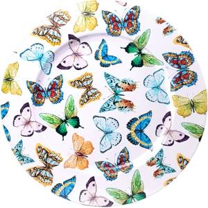 Qx impex kft IRIS калайдисана табла с пеперуда 33x1, 5cm 81064 (81064)
