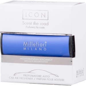 Millefiori Освежител за въздух за кола Millefiori Icon Mediterranean Bergamot Classic тъмносин