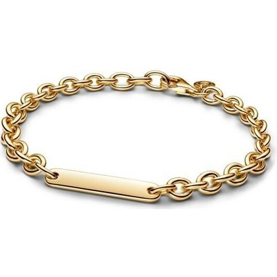 PANDORA Článkový náramek Podlouhlá destička ke gravírování 20 cm 569523C00-20