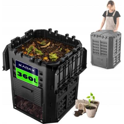 Kadax 360 l černý