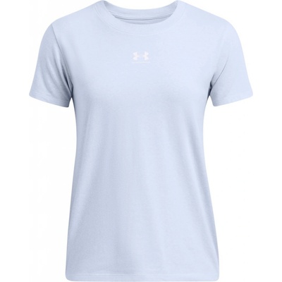 Under Armour Rival Core SS 1383648-464 Modrá