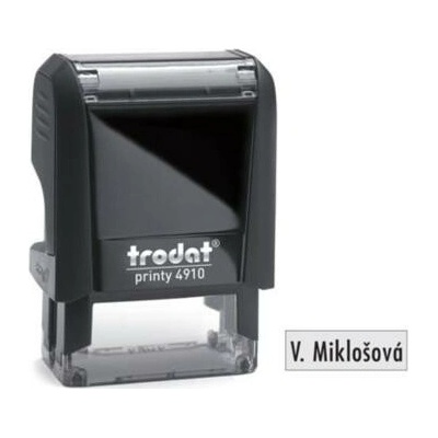 Trodat Printy 4910 26x10mm odtlačok čierny TR491000