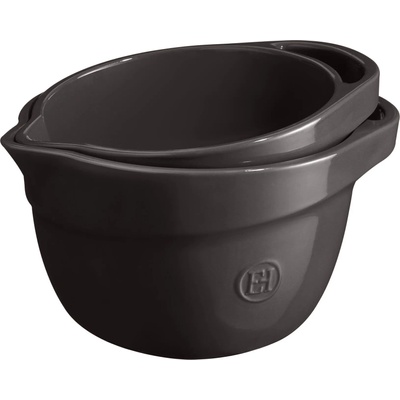 Emile Henry Керамична купа за смесване emile henry mixing bowl - 2.5 л - цвят черен (eh 6562-79)