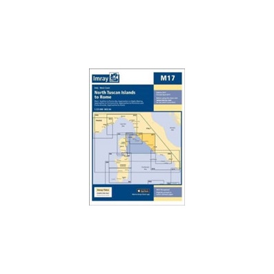 Imray Chart M17 - North Tuscan Islands to Rome Imray Sheet map