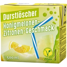 Durstlöscher med meloun a citron 0,5 l