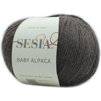 Manifattura Sesia Sesia Baby Alpaca 1640 Tmavě hnědá