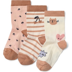 LIEWOOD Детски спортни чорапи LIEWOOD Kid's Silas Socks 3-Pack Sports socks - Mood Mix - размер 19-21 (EU) (207-1062-0413)