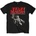 Jimi Hendrix Block Logo Black S Риза (JHXTS05MB01)