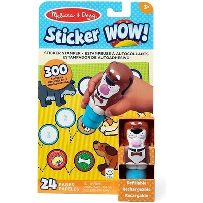 Melissa & Doug Sticker Wow! Pejsek – Zboží Mobilmania