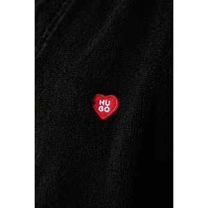 HUGO халат дамски от памук terry gown (50570409)