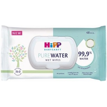 HiPP мокри кърпички 99, 9% вода 48 броя