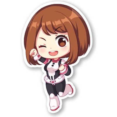 Boku no Hero Academia (BNHA) Samolepka Ochaco Uraraka