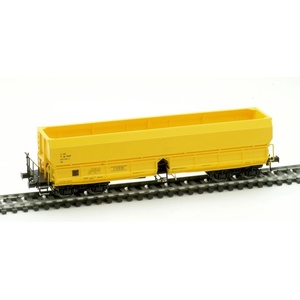 Albert Modell Саморазтоварващ се вагон БДЖ BG-TBDDP 6657 645-3, епоха VI, Fals, жълт (665015)