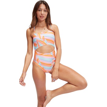 Speedo Цял бански womens new on trend printed