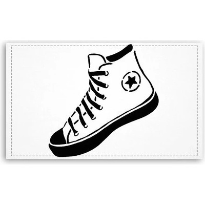 Fotoobraz 120x70 cm velký Converse