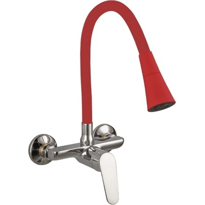 Inter Ceramic Кухненски смесител icf 5108152r 7789 linni red matt