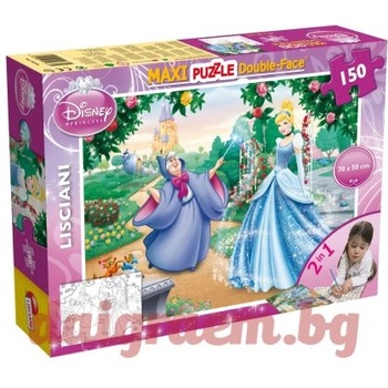 Lisciani Пъзел lisciani 46720 - 150 части - Пепеляшка, двулицев пъзел (li46720)