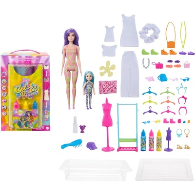 Barbie Color Reveal Neonová Batika Dárkový set – Zboží Dáma