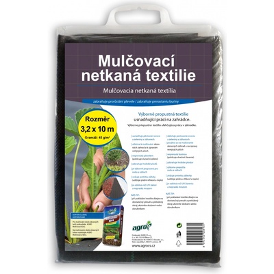 Agro Mulčovací netkaná textilie 3,2 x 10 m – Zboží Dáma