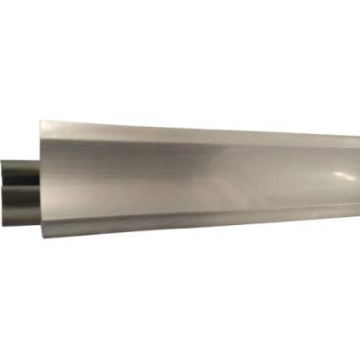 Tesniaca PVC lišta LB 23 3000 x 23 x 23 mm hliník strieborný 2