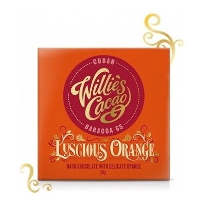 Willie's Cacao Luscious Cuban Orange 65%, 50 g