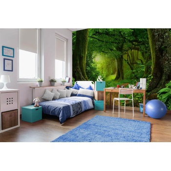 DIMEX ART s. r. o Самозалепваща се флизелинова фототапета дълбока тропическа джунгла 375 x 250 см