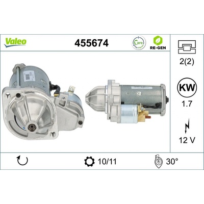 Štartér VALEO 455674