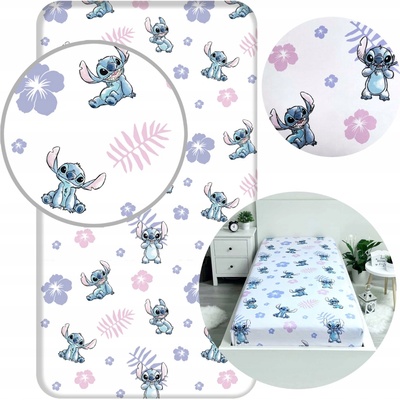 Jerry Fabrics Prostěradlo Lilo and Stitch 90x200