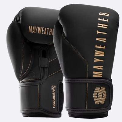 Hayabusa fightwear Боксови Ръкавици Hayabusa Mayweather Champ Black/Gold - 12 oz